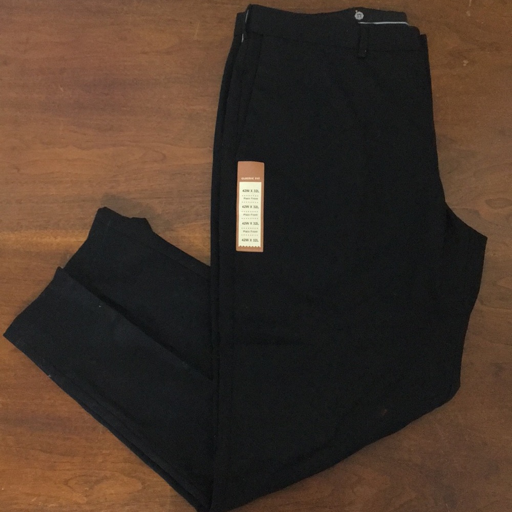 NEW Mens black slacks